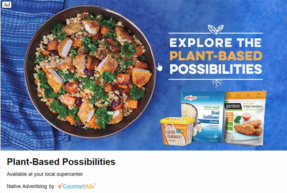 Native Advertising Examples – Pinnacle Foods Group Native Advertising Pinnacle Foods Group