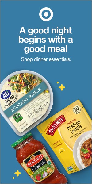 Supermarket Advertisements - Target Dinner 300x600