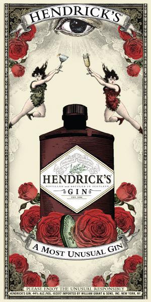 Alcohol Advertising – Hendricks – Gin – 300×600 Alcohol Advertising - Hendricks - Gin - 300x600