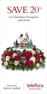 Christmas Ads Teleflora 300x600