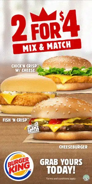 Fast Food – Burger King – 300×600 Fast Food - Burger King - 300x600