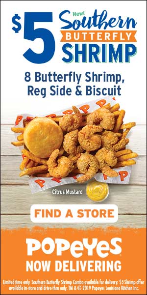 Fast Food – Popeyes – 300×600 Fast Food - McDonalds - 300x600