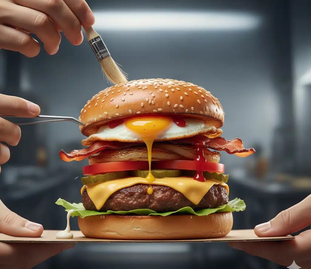 Burger Food Styling – Engineering the Perfect Burger Crave Shot Burger Food Styling – Engineering the Perfect Burger Crave Shot