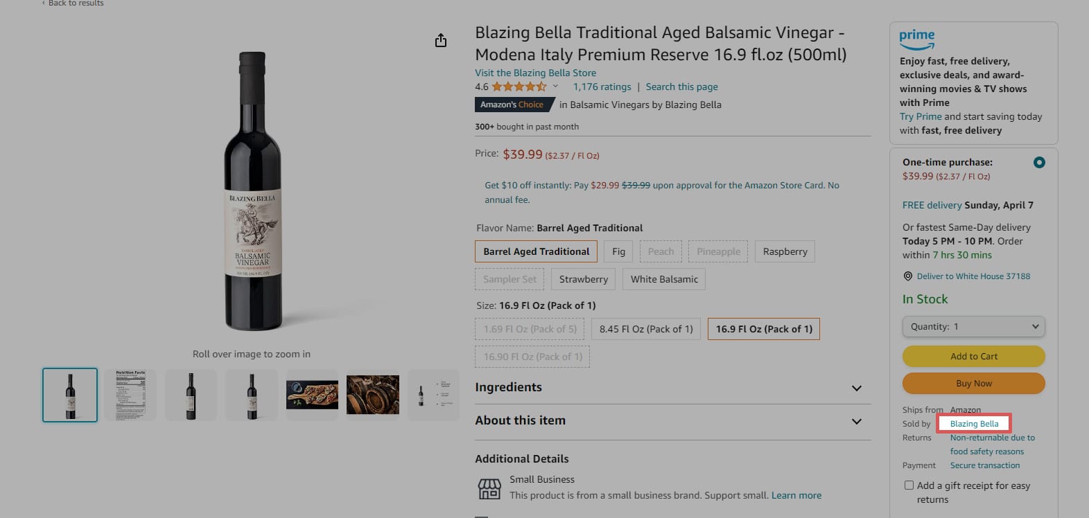 Amazon Seller ID 1