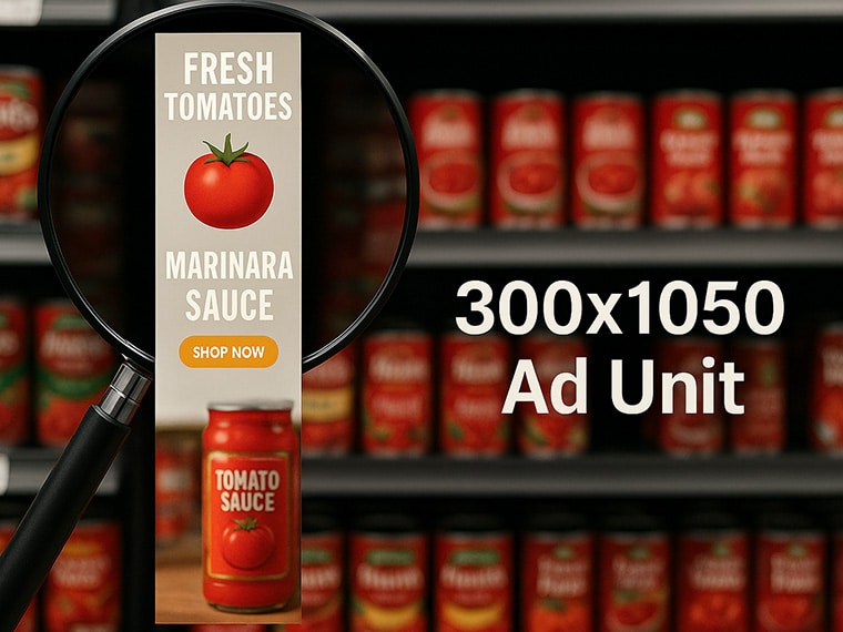 300×1050 Ad Unit / Portrait Ad