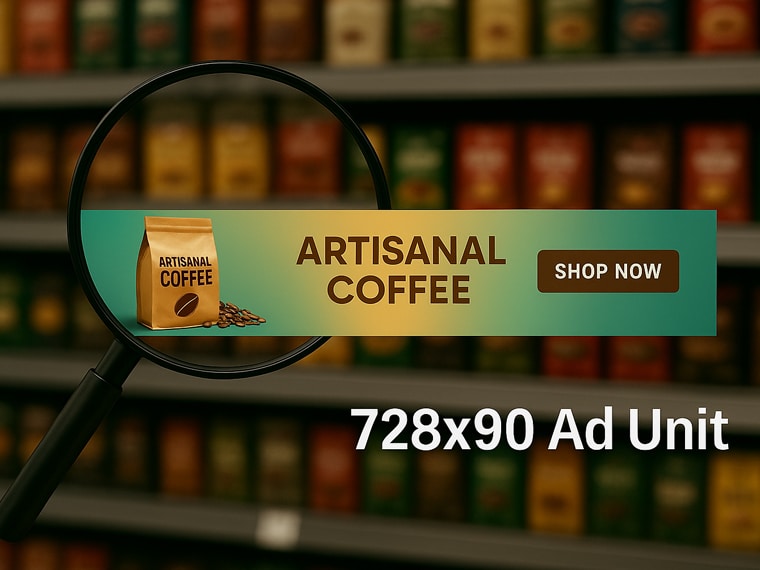 728×90 Banner / Leaderboard Ad Unit