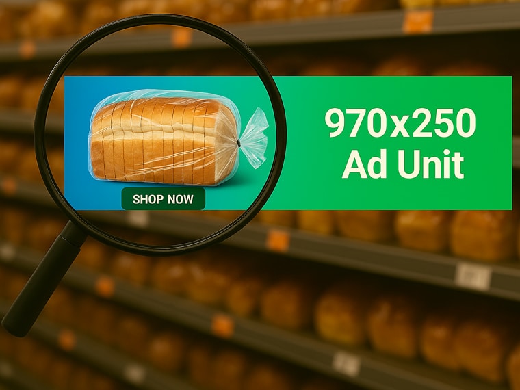 970×250 Banner Ad / Billboard Ad Unit