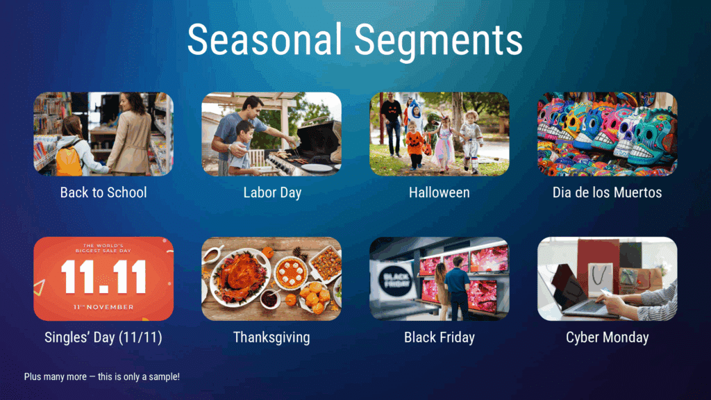 August Seasonal Segments