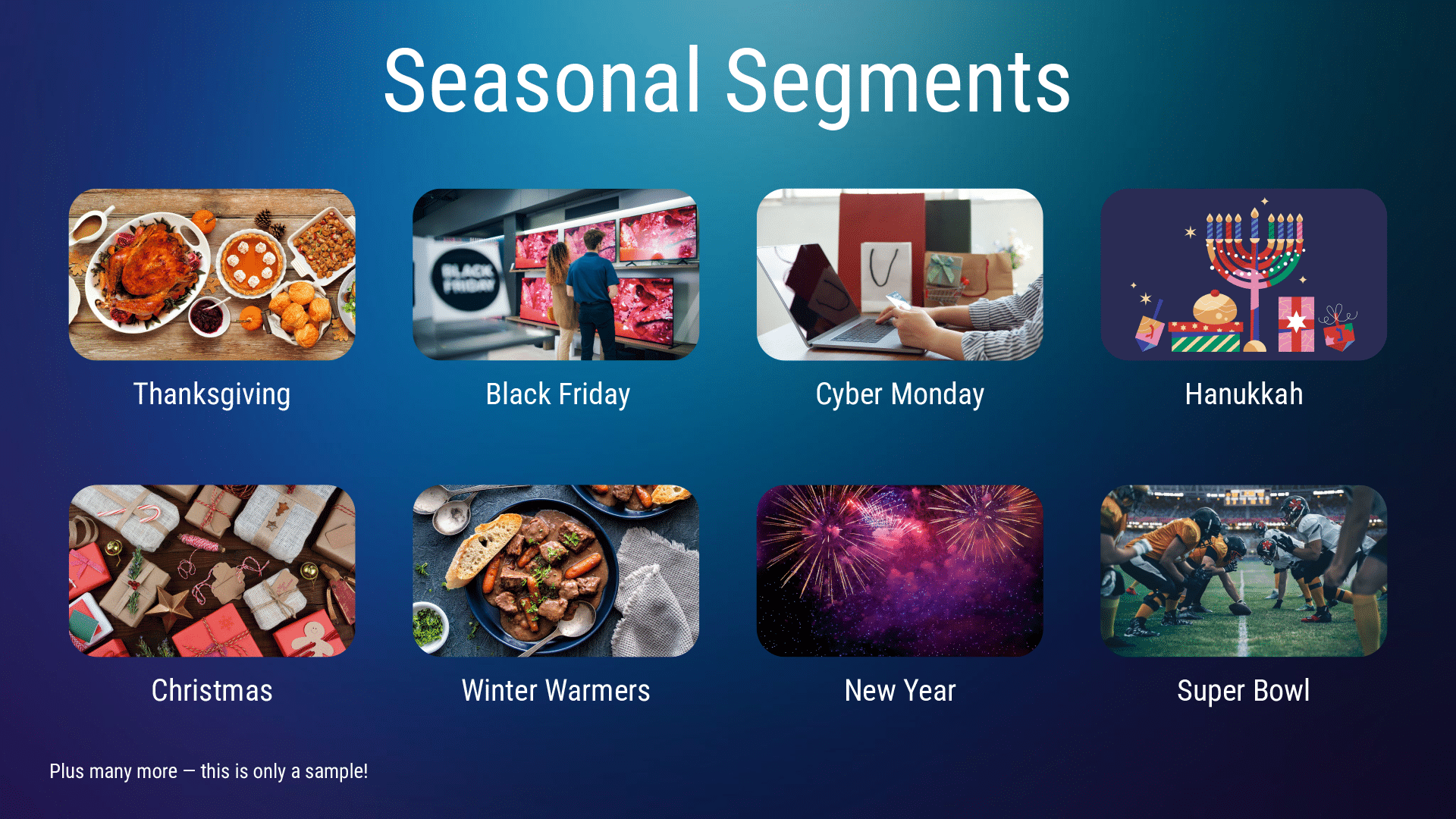 November Seasonal Segments