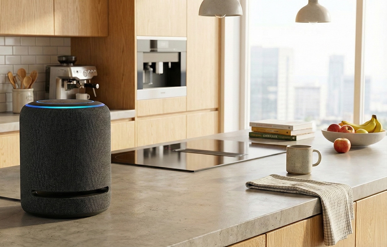 Amazon Alexa Studio in the Kitchen Amazon Alexa Studio in the Kitchen