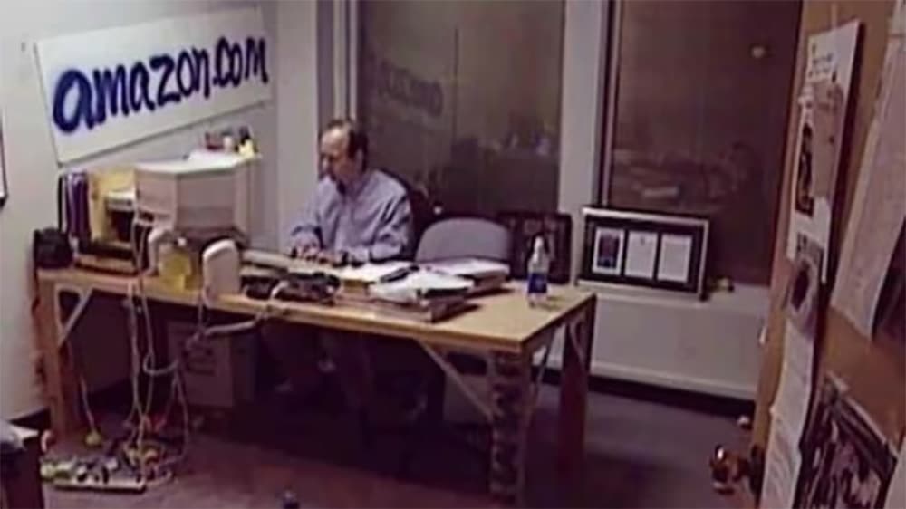 Jeff Bezos Garage Amazon Seattle 1999 Jeff Bezos Garage Amazon Seattle 1999