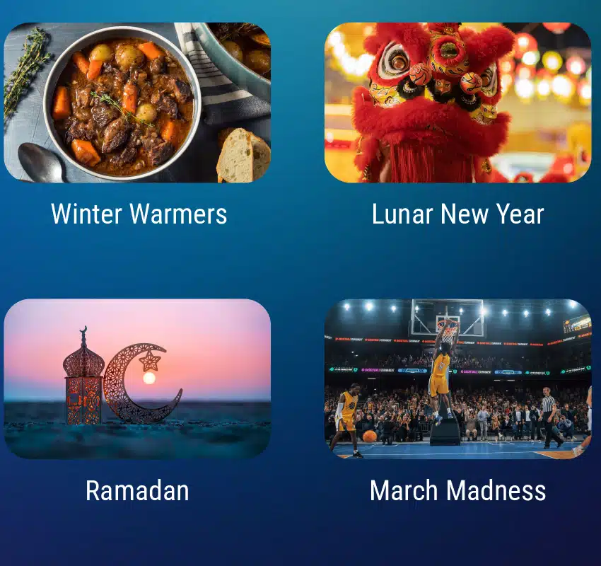 January Seasonal Segments Featured