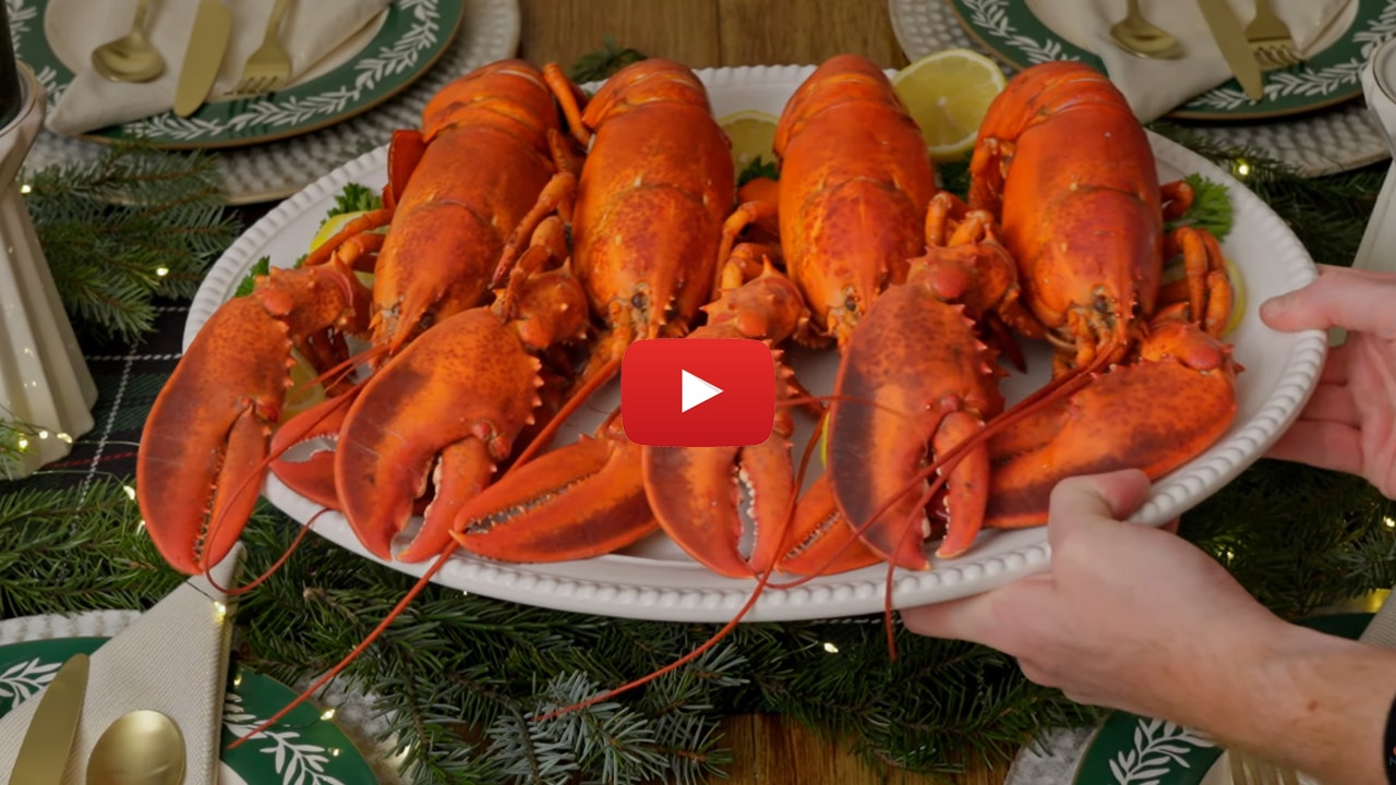 Maine Lobster Now Christmas Ad 2025 | “Lobster Delivered”