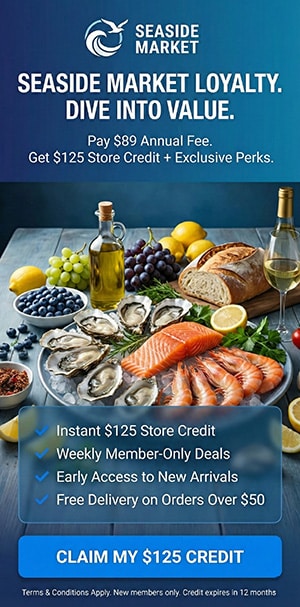 Seaside Market – Seafood Store Credit – 300×600 Seaside Market - Seafood Store Credit - 300x600