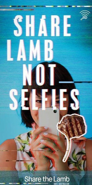 Lamb Not Selfies – Australia Day Lamb Not Selfies - Australia Day