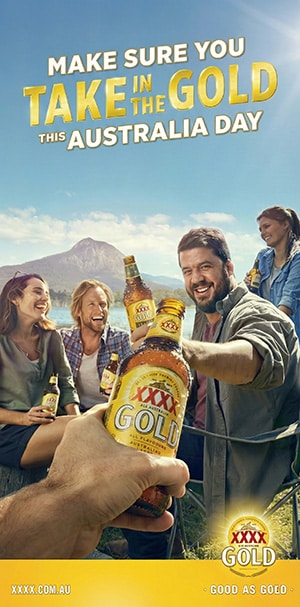 XXXX Gold – Australia Day XXXX Gold - Australia Day