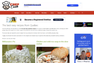 Chef Cuisto - Top 10 Canadian Food Websites