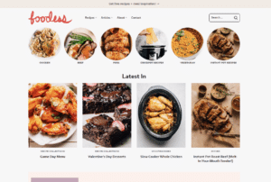 Foodess- Top 10 Canadian Food Websites