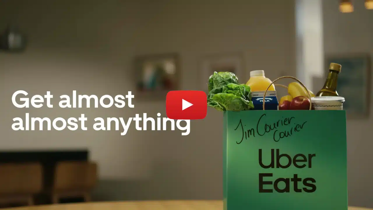 Uber Eats – Jim Courier, Courier Video Advertisement