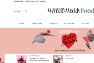 womensweeklyfood- Top 10 Australian Food Websites