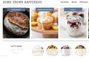 Home Grown Happiness - Top 10 NZ Food Blogs