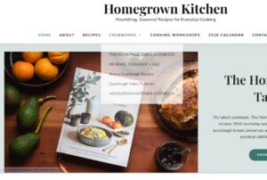 Homegrown Kitchen - Top 10 NZ Food Blogs