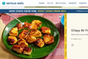 Seriouseats-Top 20 US Food Websites