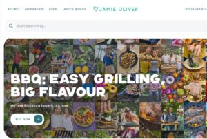 Jamie Oliver - Top 12 British Food Websites