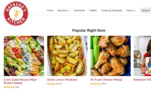 Natasha’s Kitchen - Top 10 US Food Blogs