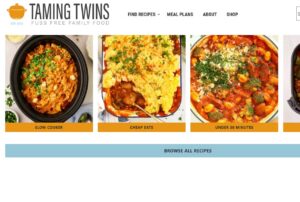 Taming Twins - Top 12 British Food Websites