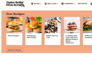 Tastes Better From Scratch - Top 10 US Food Blogs