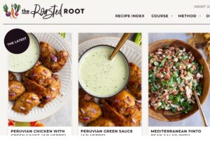 The Roasted Root - Top 12 British Food Websites