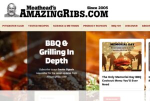 AmazingRibs.com - Top 10 BBQ / Grilling Websites