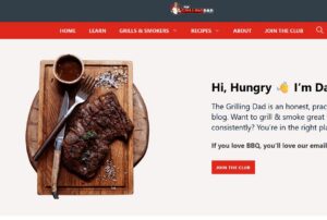 The Grilling Dad - Top 10 BBQ / Grilling Websites